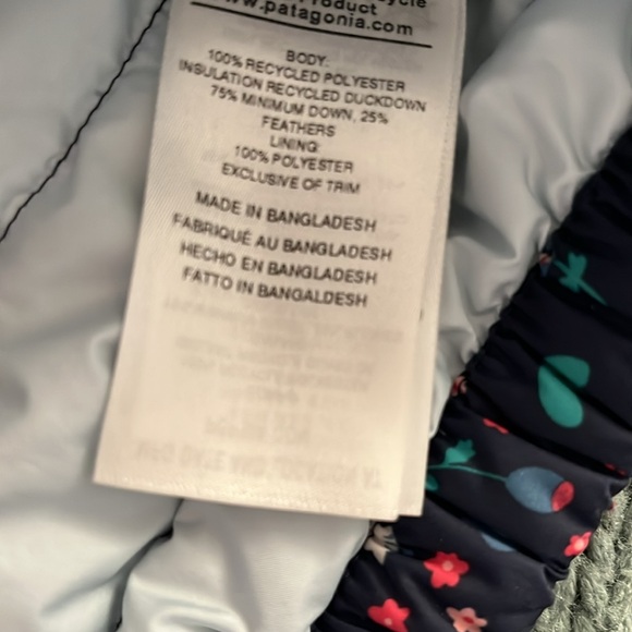 Infant / Baby Patagonia Puffer Jacket - Picture 3 of 3